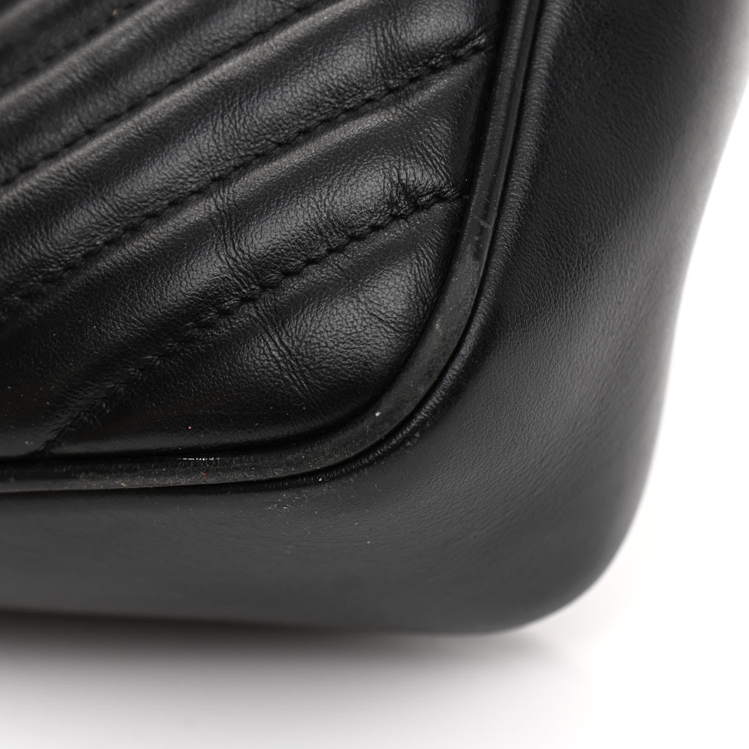 Saint Laurent Calfskin Matelasse Monogram Lou Camera Bag Black 11 of 19