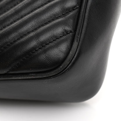 Saint Laurent Calfskin Matelasse Monogram Lou Camera Bag Black 11 of 19