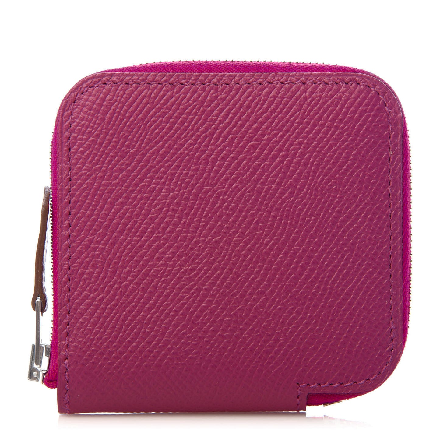 Epsom Silk'in Coin Purse Rose Pourpre