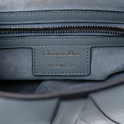 Christian Dior Shiny Goatskin Saddle Bag Cloud Blue 10 of 29