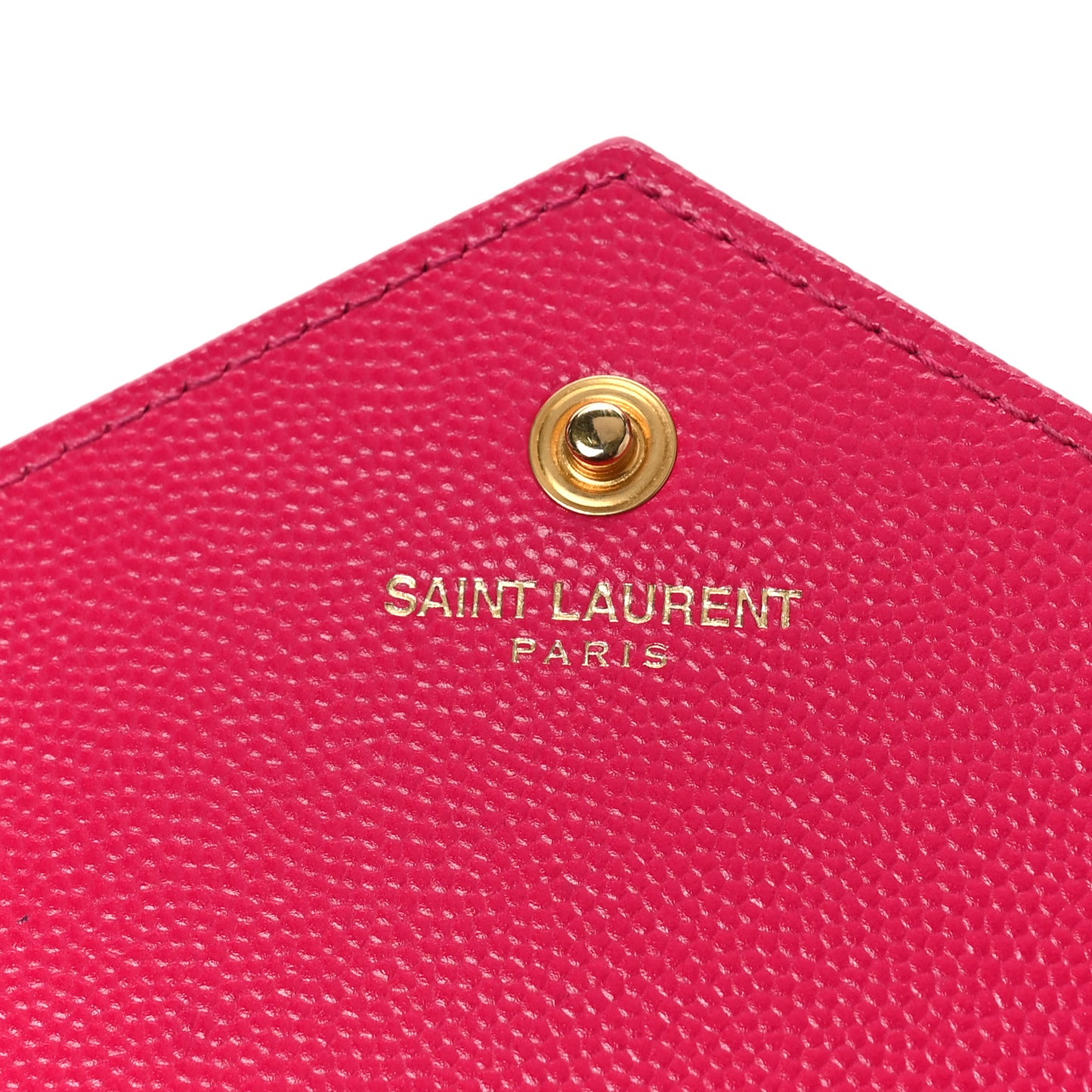 Grain De Poudre Matelasse Chevron Monogram Chain Wallet Bubblegum