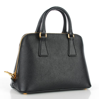 Prada Saffiano Lux Mini Promenade Tote Black 4 of 10