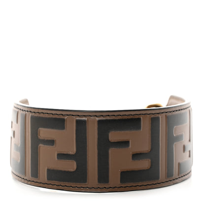 Fendi Calfskin FF 1974 Embossed Mini Strap You Maya Black 2 of 6
