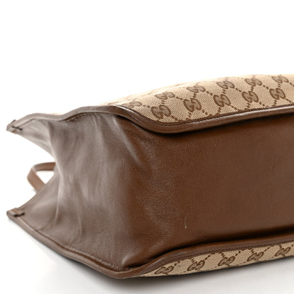 Gucci Monogram Horsebit 1955 Tote Bag Beige Brown Sugar 9 of 11
