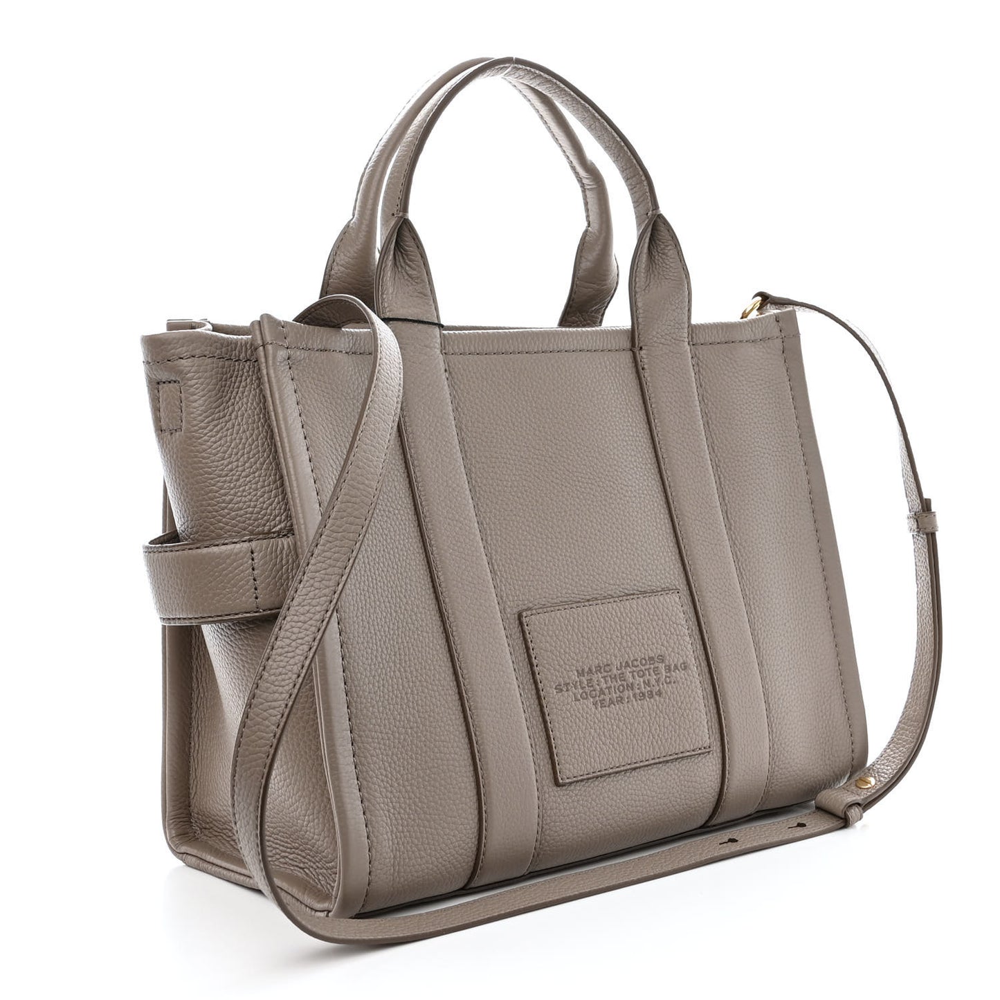 Grained Calfskin Medium The Tote Bag Cement