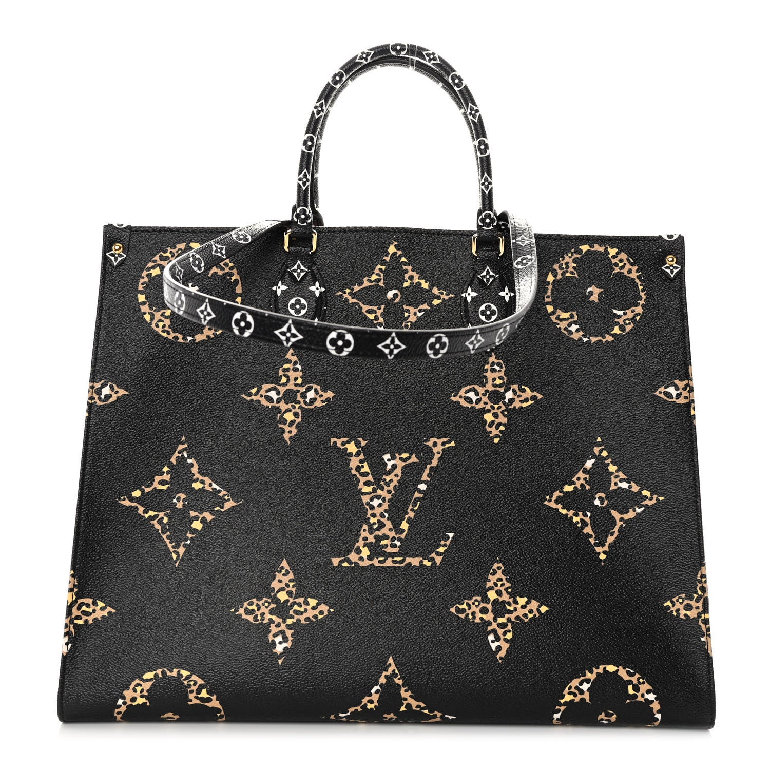 Louis Vuitton Monogram Giant Jungle Onthego GM Black 1 of 9