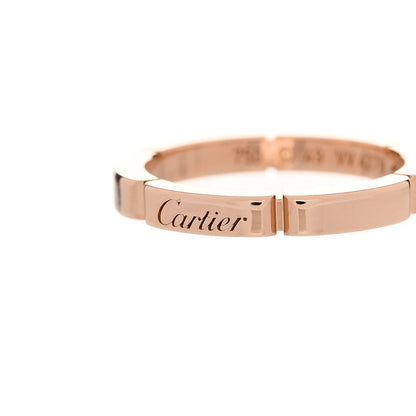 Cartier 18K Pink Gold 2.5mm Maillon Panthere Wedding Band Ring 49 5 4 of 6