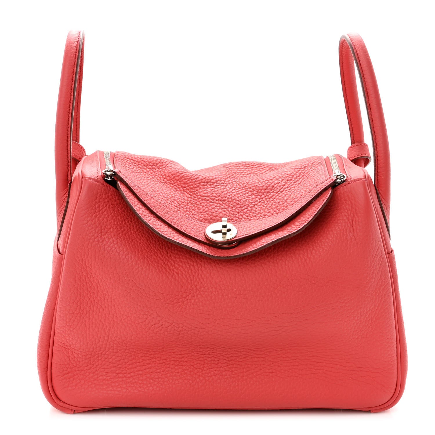 Hermes Taurillon Clemence Lindy 26 Rose Jaipur 1 of 10