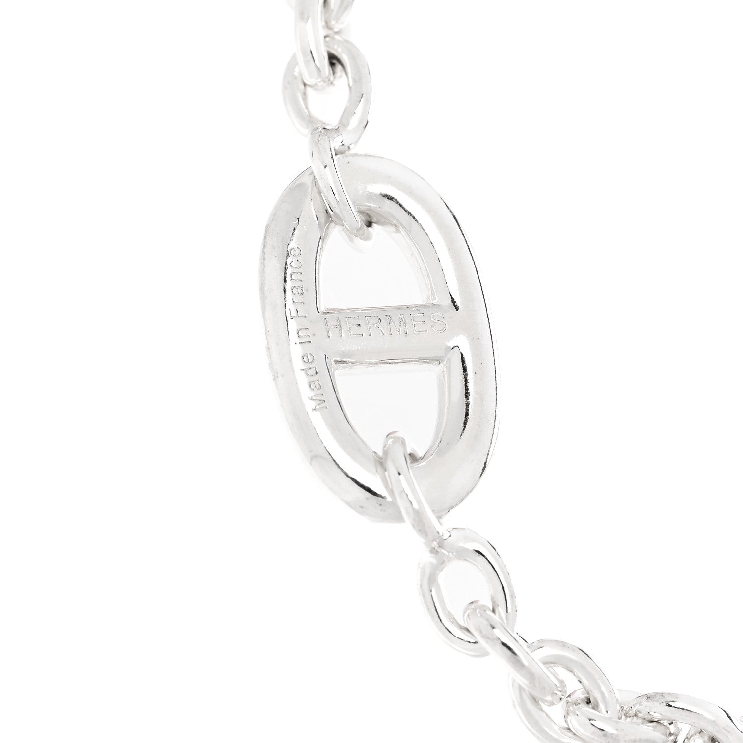 Hermes Sterling Silver Farandole Bracelet SH 3 of 5