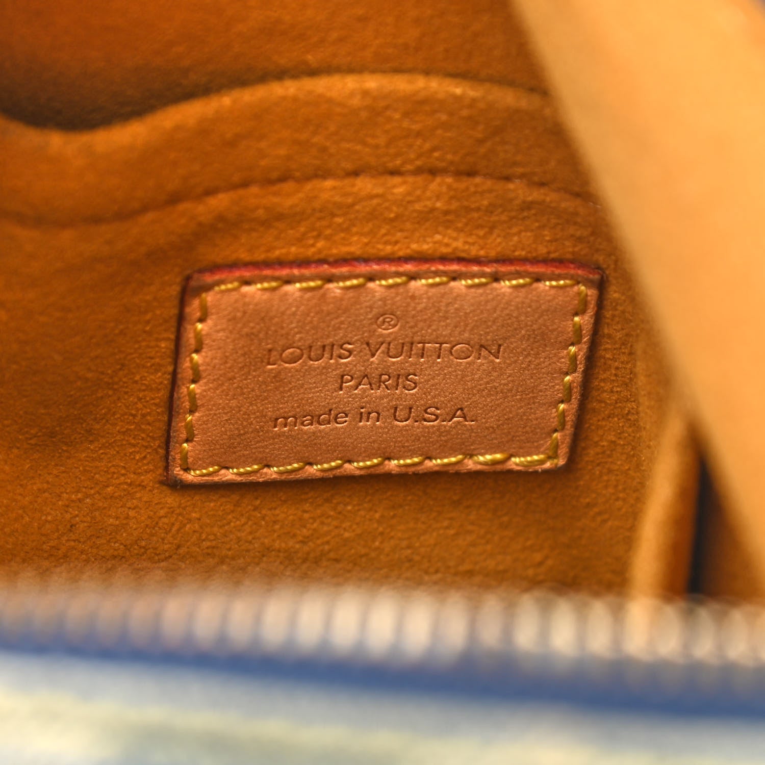 Louis Vuitton Monogram Denim Baggy PM Blue 6 of 11
