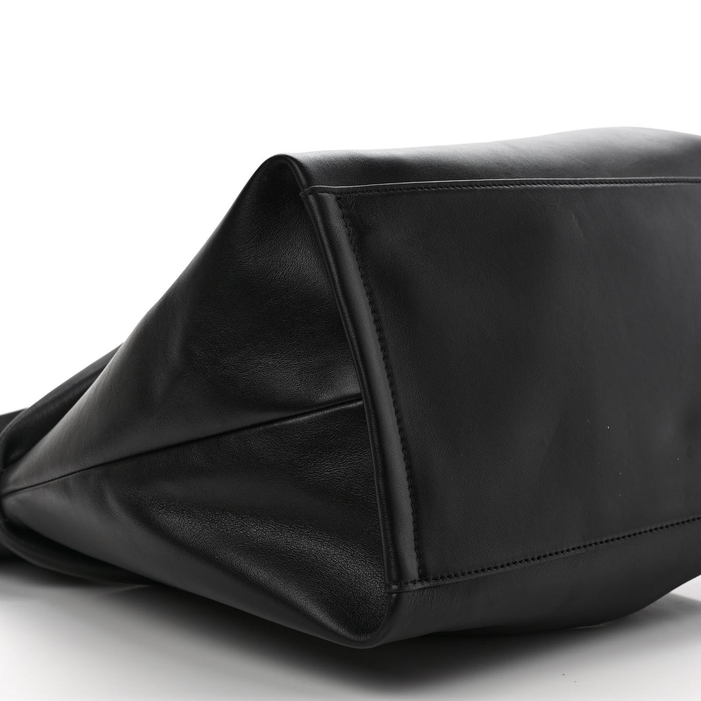 Calfskin Judy East West Tote Black