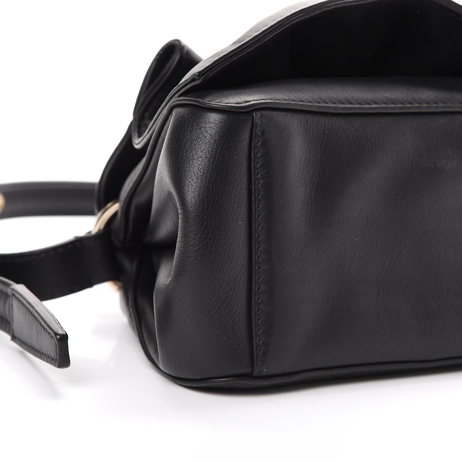 Valentino Garavani Smooth Calfskin Mini Bloomy Crossbody Bag Black 8 of 12