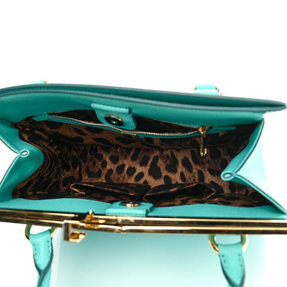 Dolce & Gabbana Dauphine Medium Frame Tote Turquoise 5 of 12