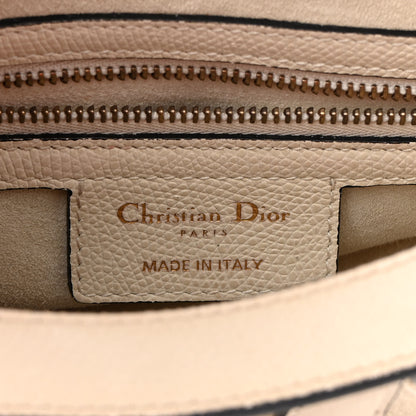 Christian Dior Grained Calfskin Saddle Bag White 5 of 9
