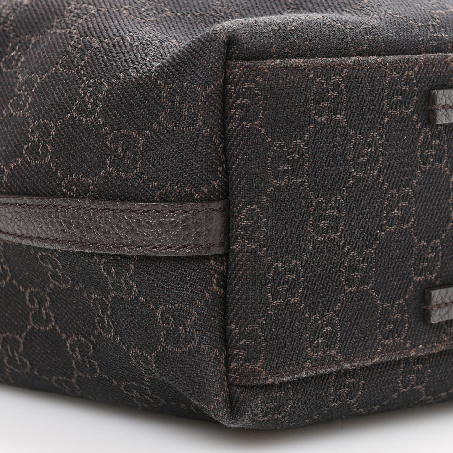 Canvas Monogram Gifford Shopping Tote Brown