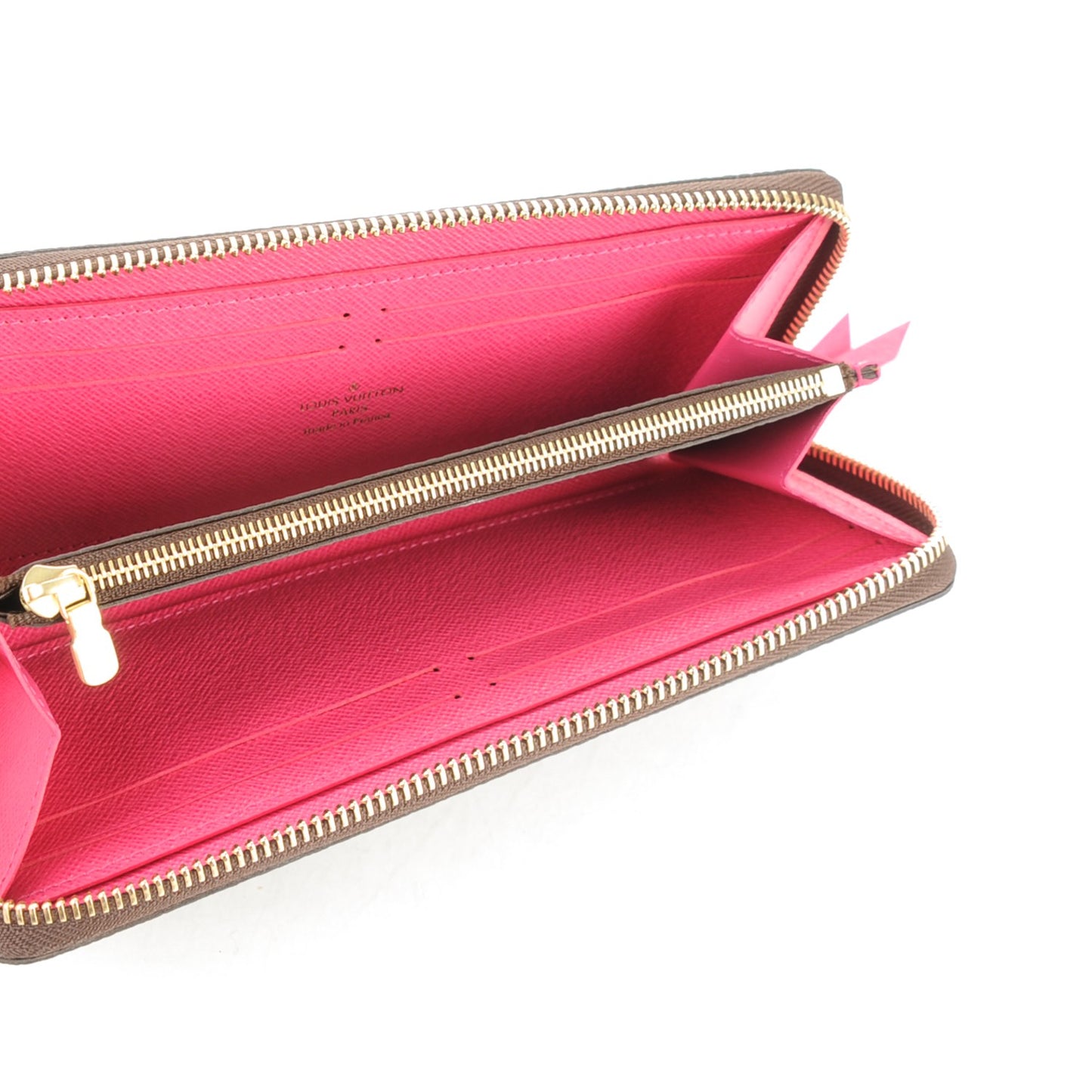 Monogram Clemence Wallet Hot Pink