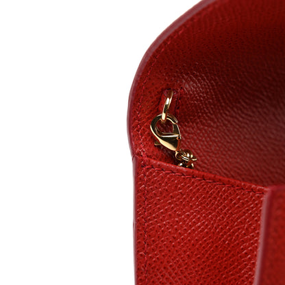 Salvatore Ferragamo Hammered Calfskin Mini Gancini Icona Bag Lipstick 11 of 11