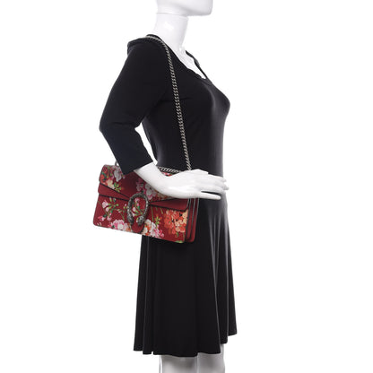 Gucci Calfskin Blooms Print Small Dionysus Shoulder Bag Romantic Cherry Multicolor 2 of 10