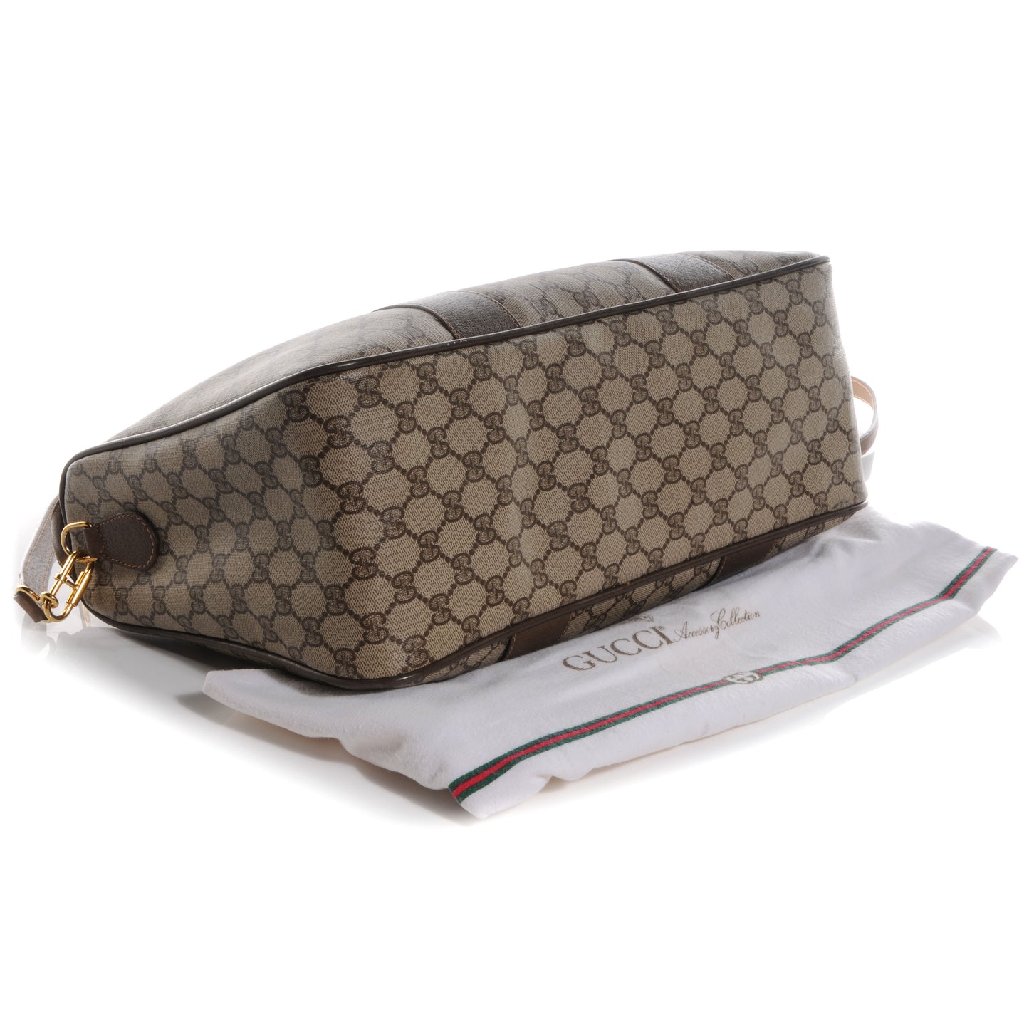 Coated Canvas Monogram Boston Brown