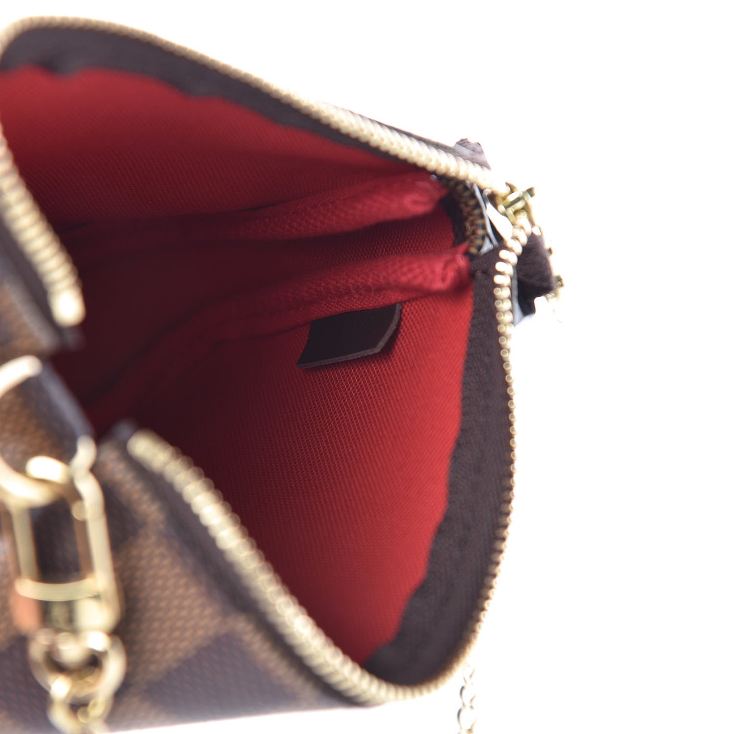 Louis Vuitton Damier Ebene Mini Pochette Accessories 6 of 6