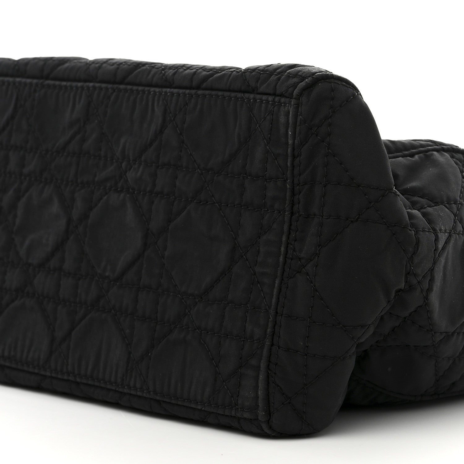 Christian Dior Nylon Cannage Medium Lady Dior Black 10 of 13