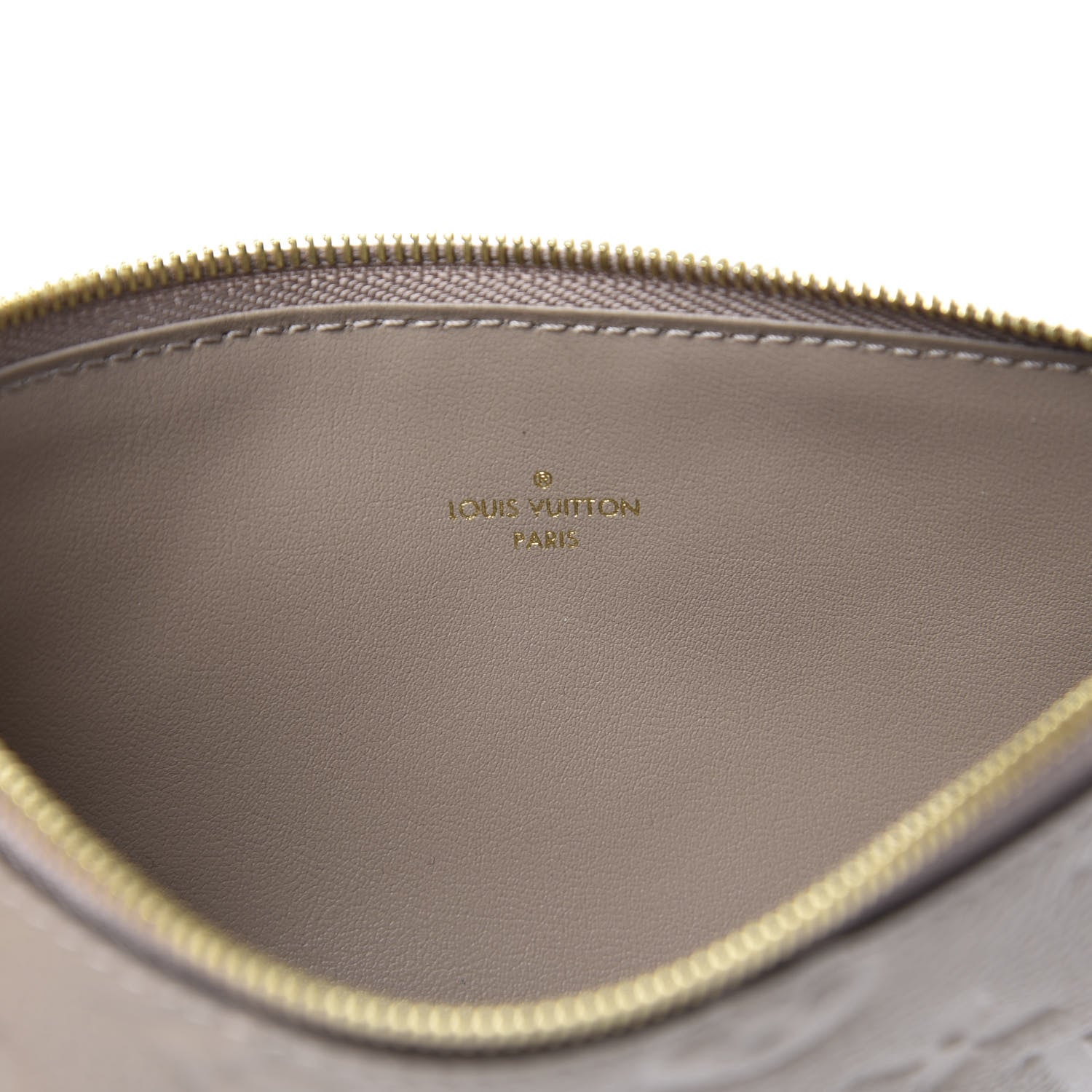 Louis Vuitton Empreinte Felicie Chain Wallet Zippered Insert Tourterelle 6 of 6