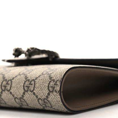 Gucci GG Supreme Monogram Dionysus Clutch Taupe 10 of 11