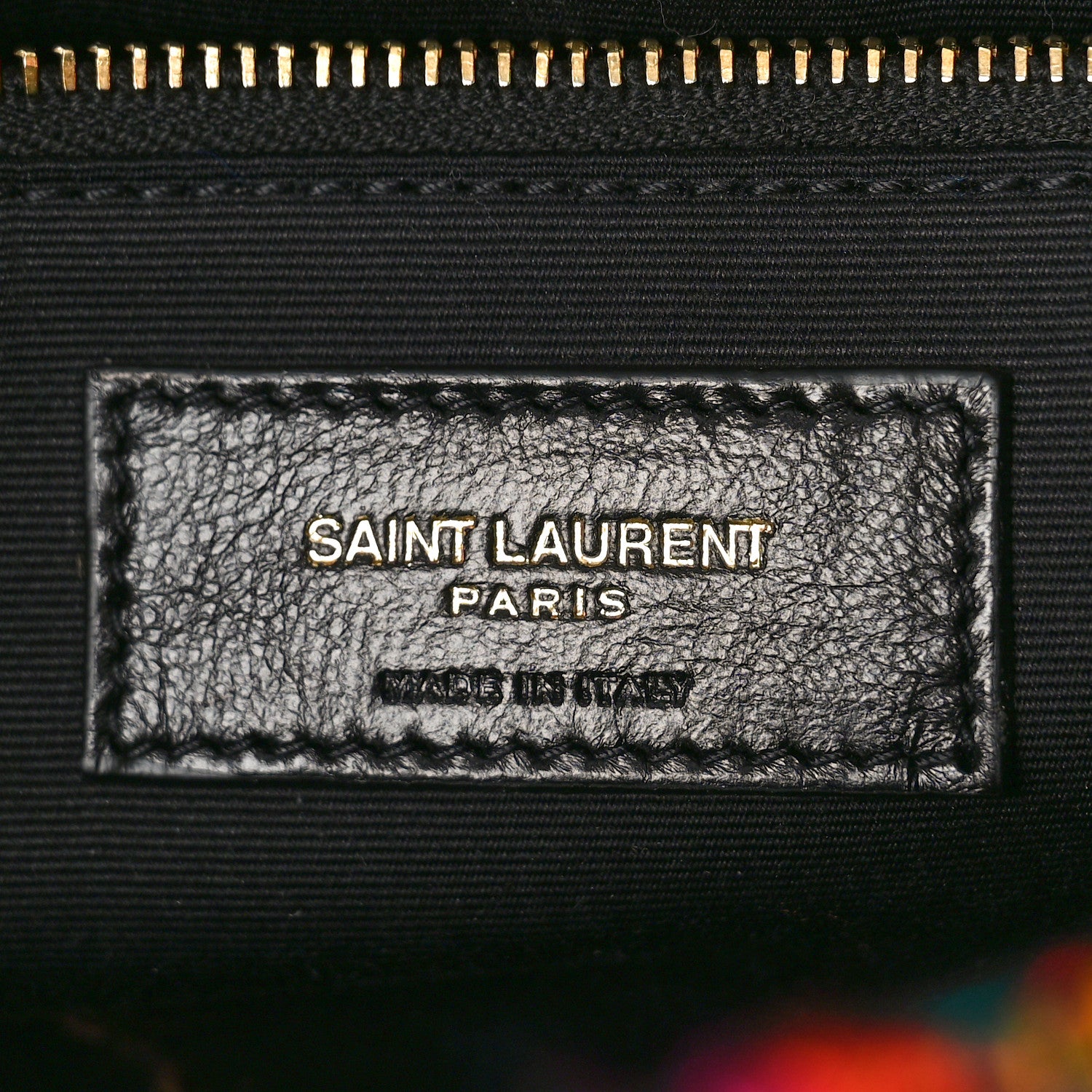 Saint Laurent Tweed Calfskin Matelasse Monogram Medium Niki Chain Satchel Multicolor 7 of 9