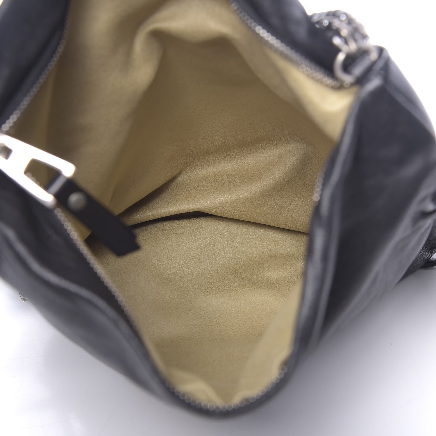 Jimmy Choo Lambskin Small Biker Hobo Black 5 of 11