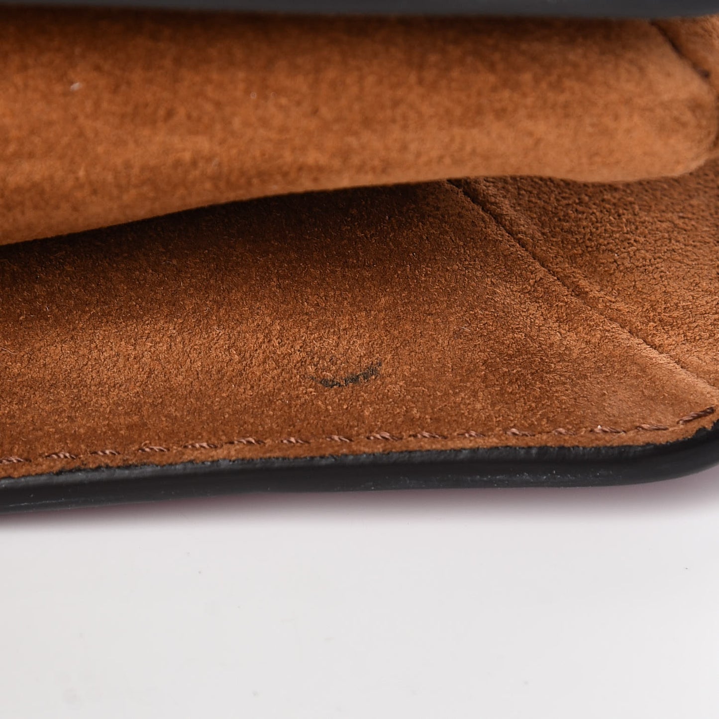 Goatskin Suede Cross 3 Crossbody Bag Purple Chestnut