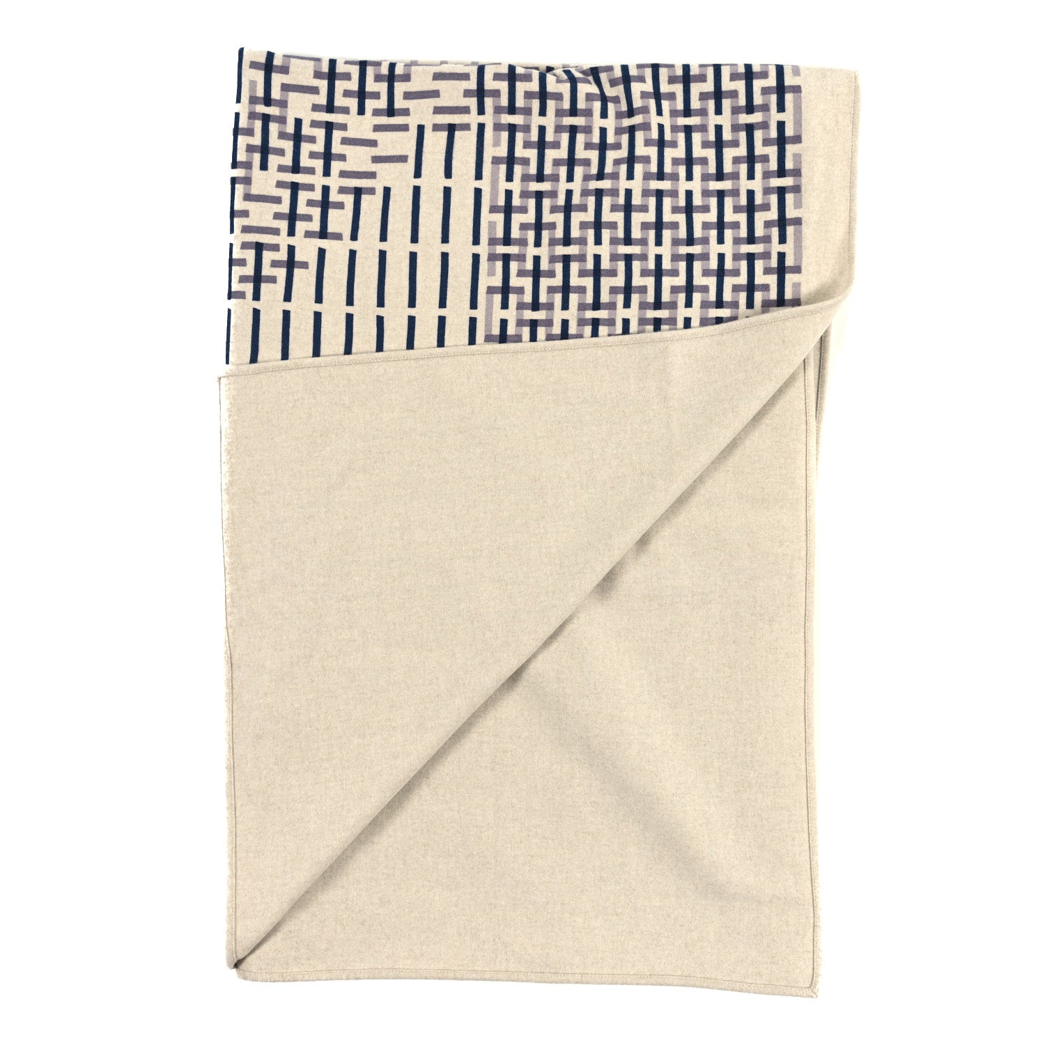 Hermes Merino Wool Cashmere Cheval Blanket Ardoise 2 of 3