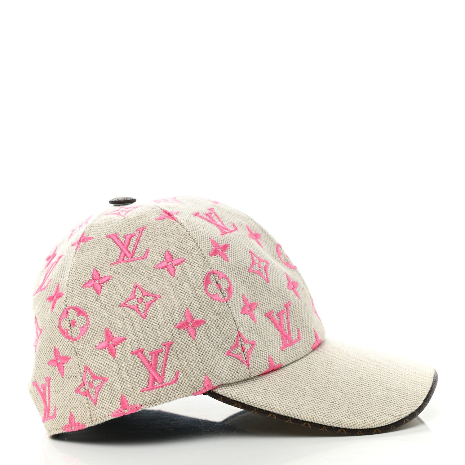 Louis Vuitton Canvas Monogram Starboard Cap M Pink 5 of 8