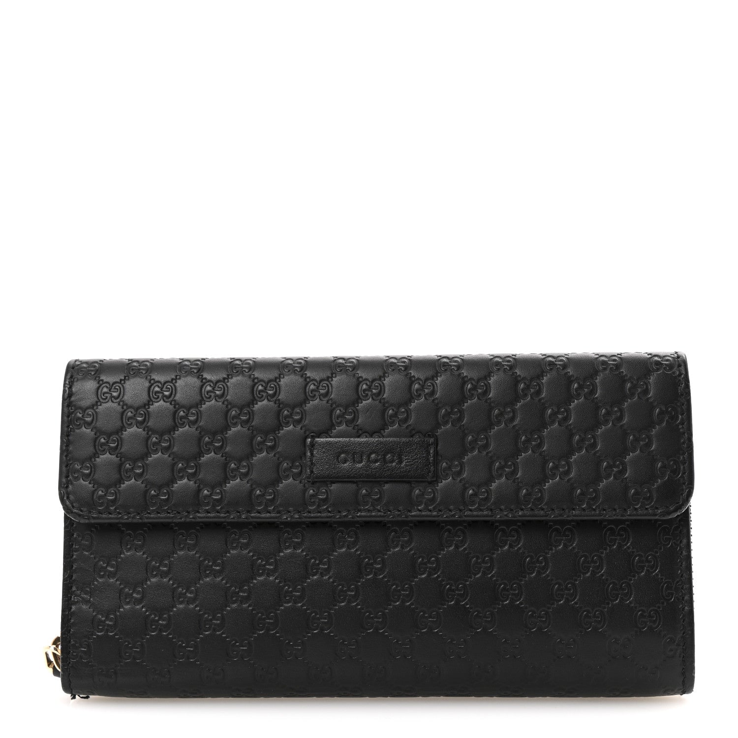 Gucci Soft Microguccissima Continental Zip Wallet Black 1 of 12