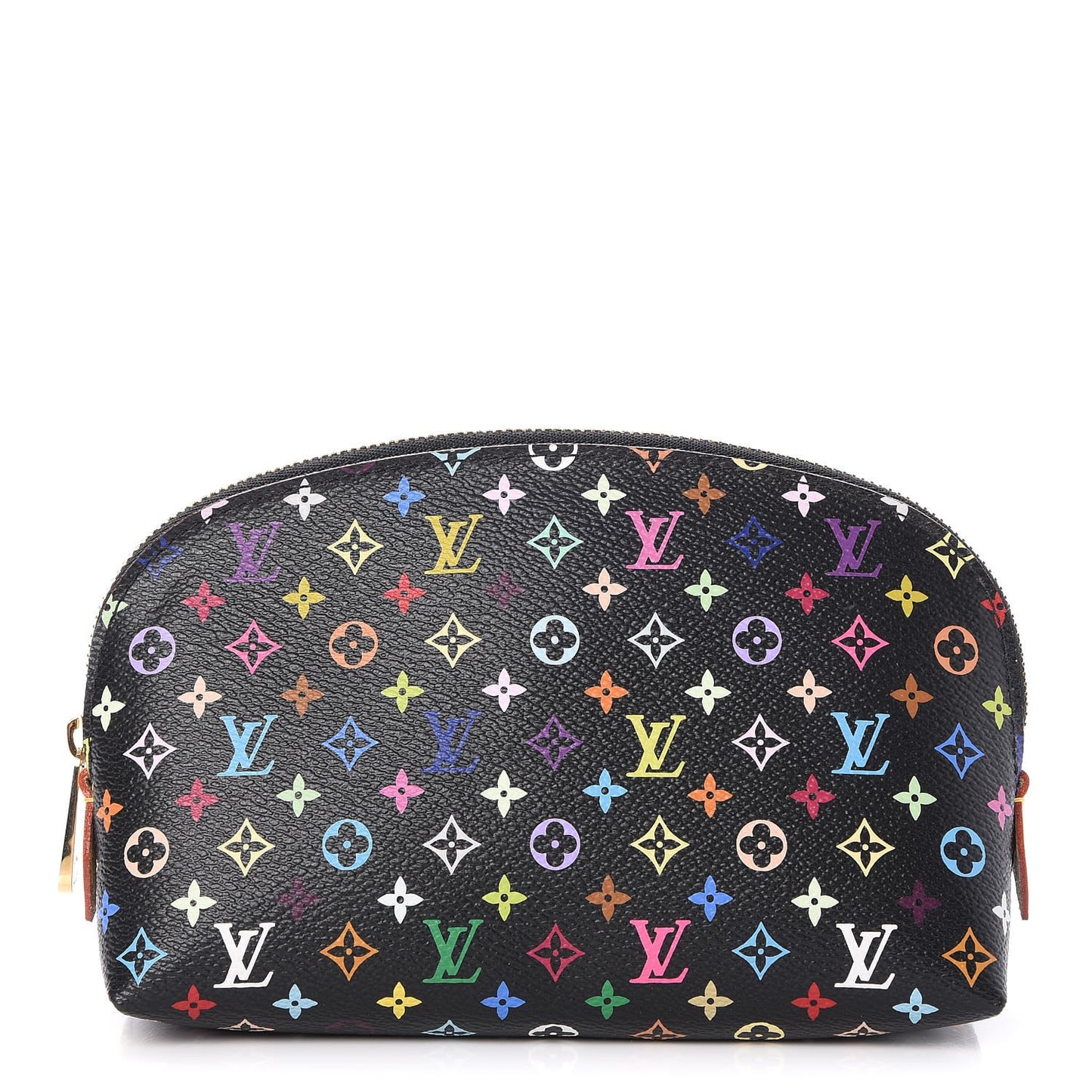 Monogram Multicolor Cosmetic Pouch Black Grenade