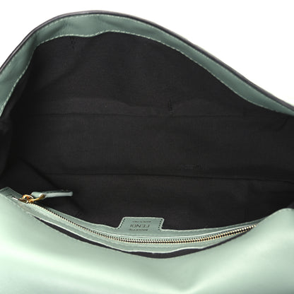 Fendi Nappa FF 1974 Embossed Baguette Menta 5 of 10