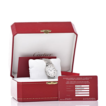 Cartier Stainless Steel 29mm Ronde Solo Quartz Watch 9 of 9