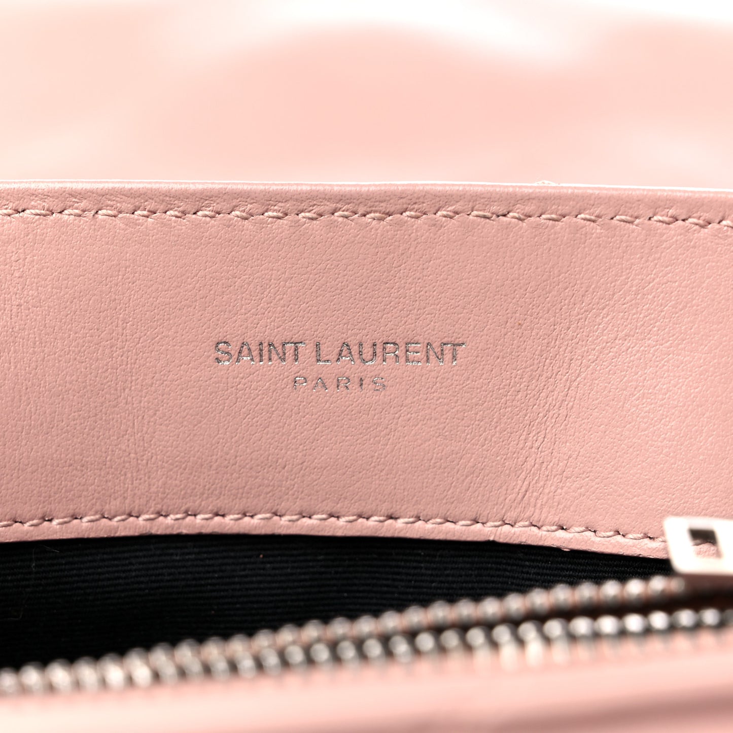 Calfskin Y Quilted Monogram Small Loulou Chain Satchel Rose Antic