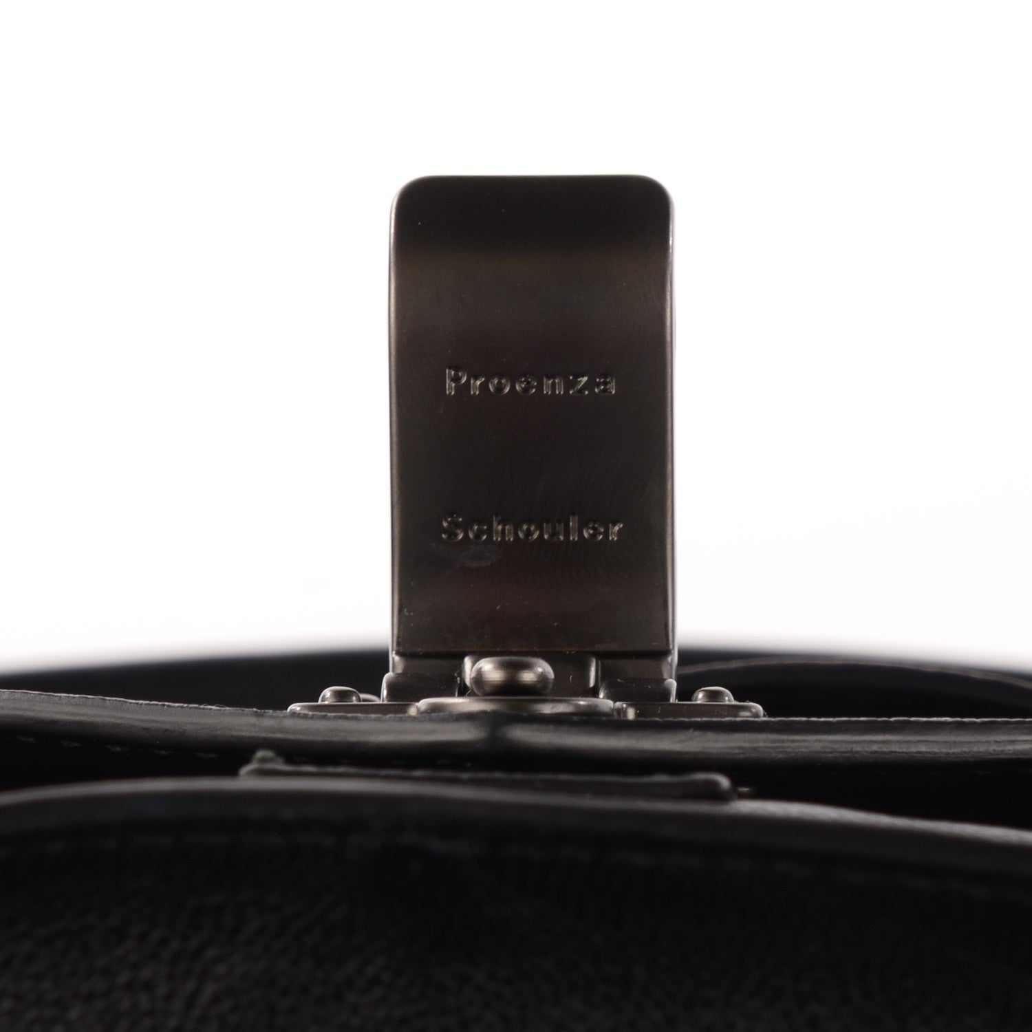Proenza Schouler Lambskin Medium PS1 Satchel Black 9 of 11