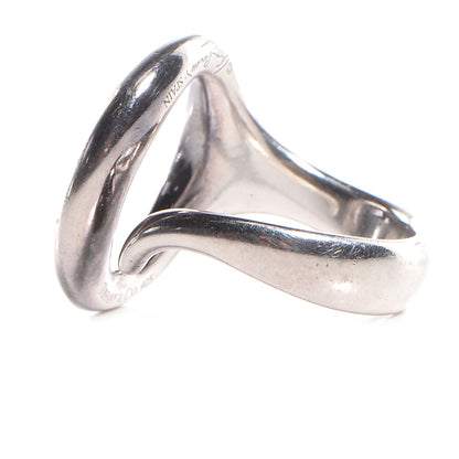 Tiffany Sterling Silver Elsa Peretti Sevillana Ring 8.5 4 of 7