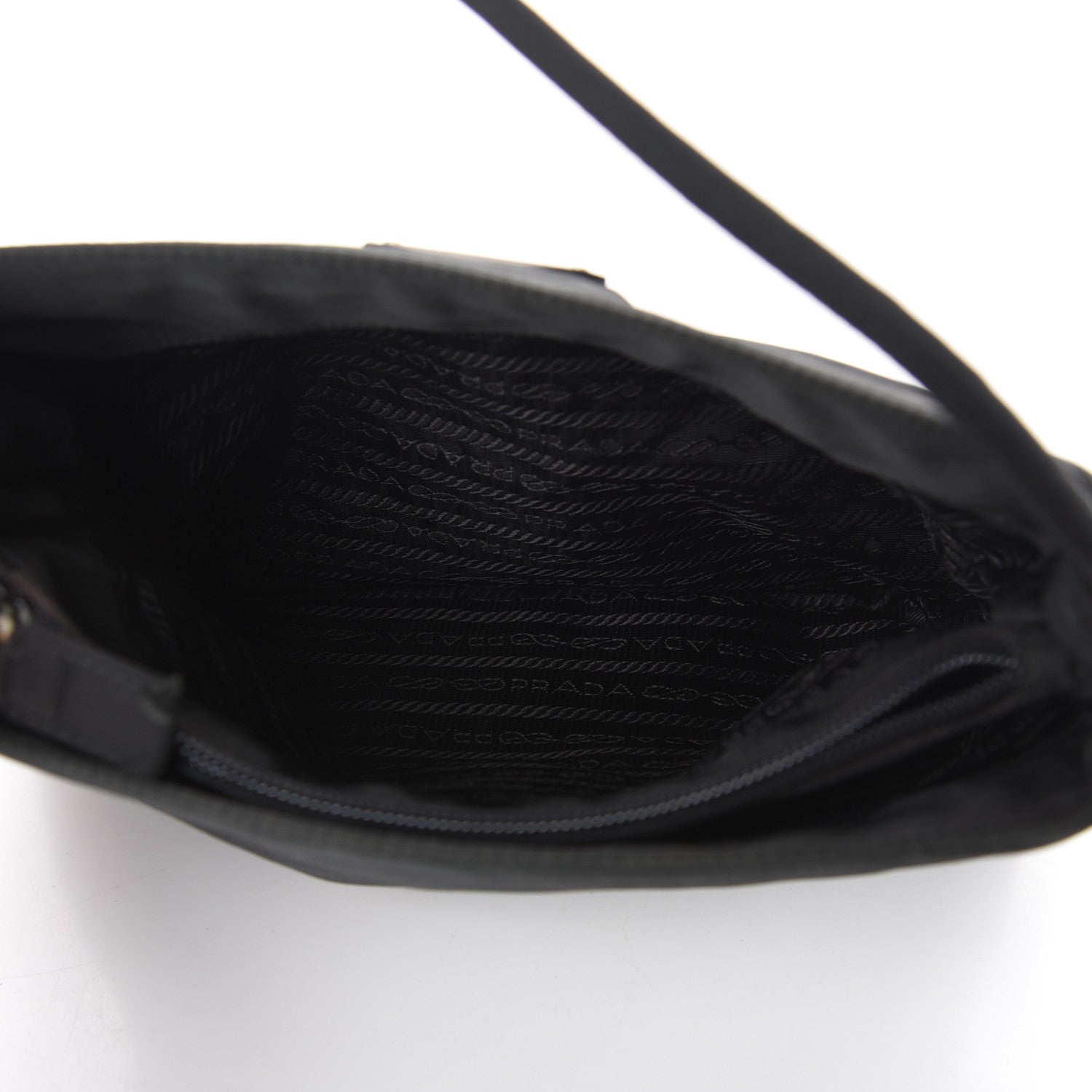 Prada Tessuto Nylon City Tote Black 5 of 10