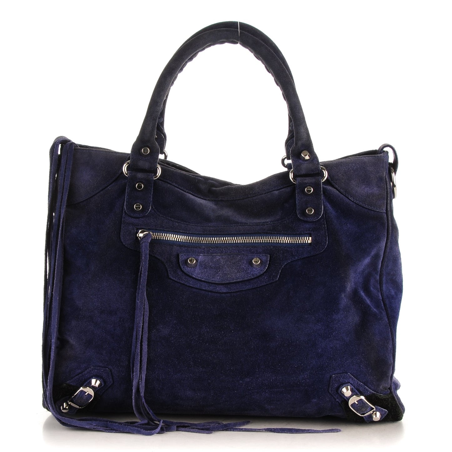 Baby Daim Suede Velo Bleu Nuit