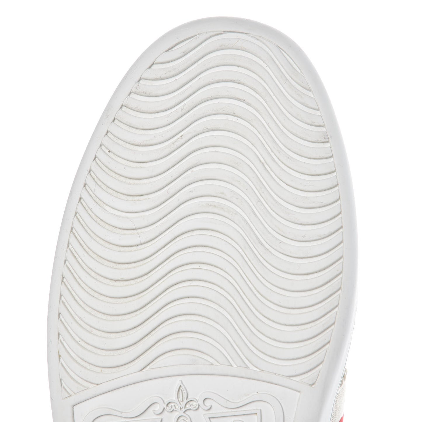 Calfskin Bee Star Embroidered Sylvie Web Ace Sneakers 40 White