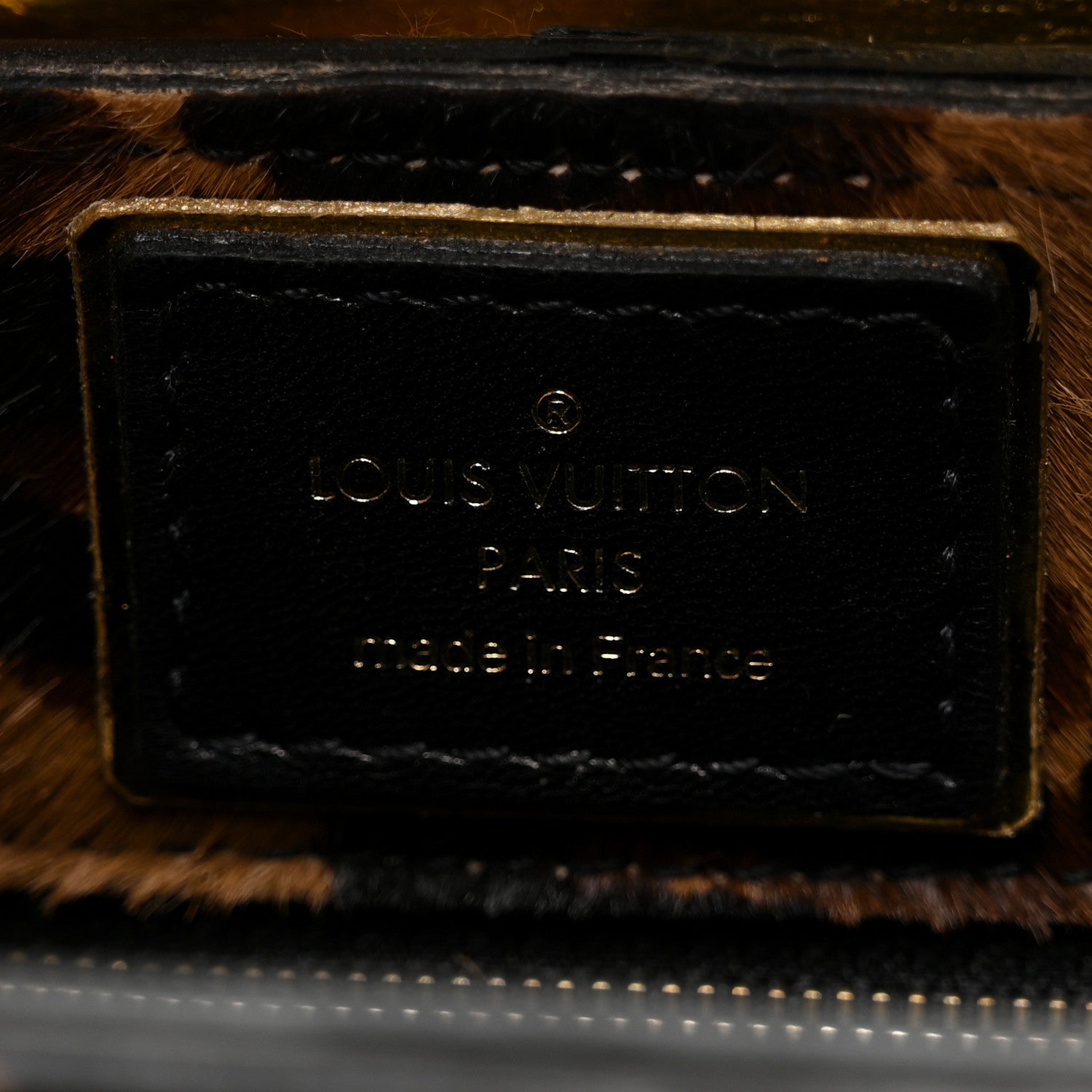 Louis Vuitton Monogram Leopard Polly 6 of 10