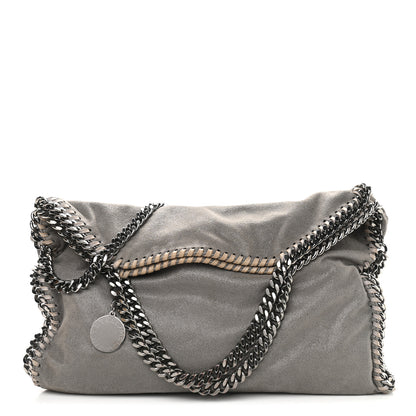 Stella McCartney Shaggy Deer Falabella Fold Over Tote Grey 1 of 11