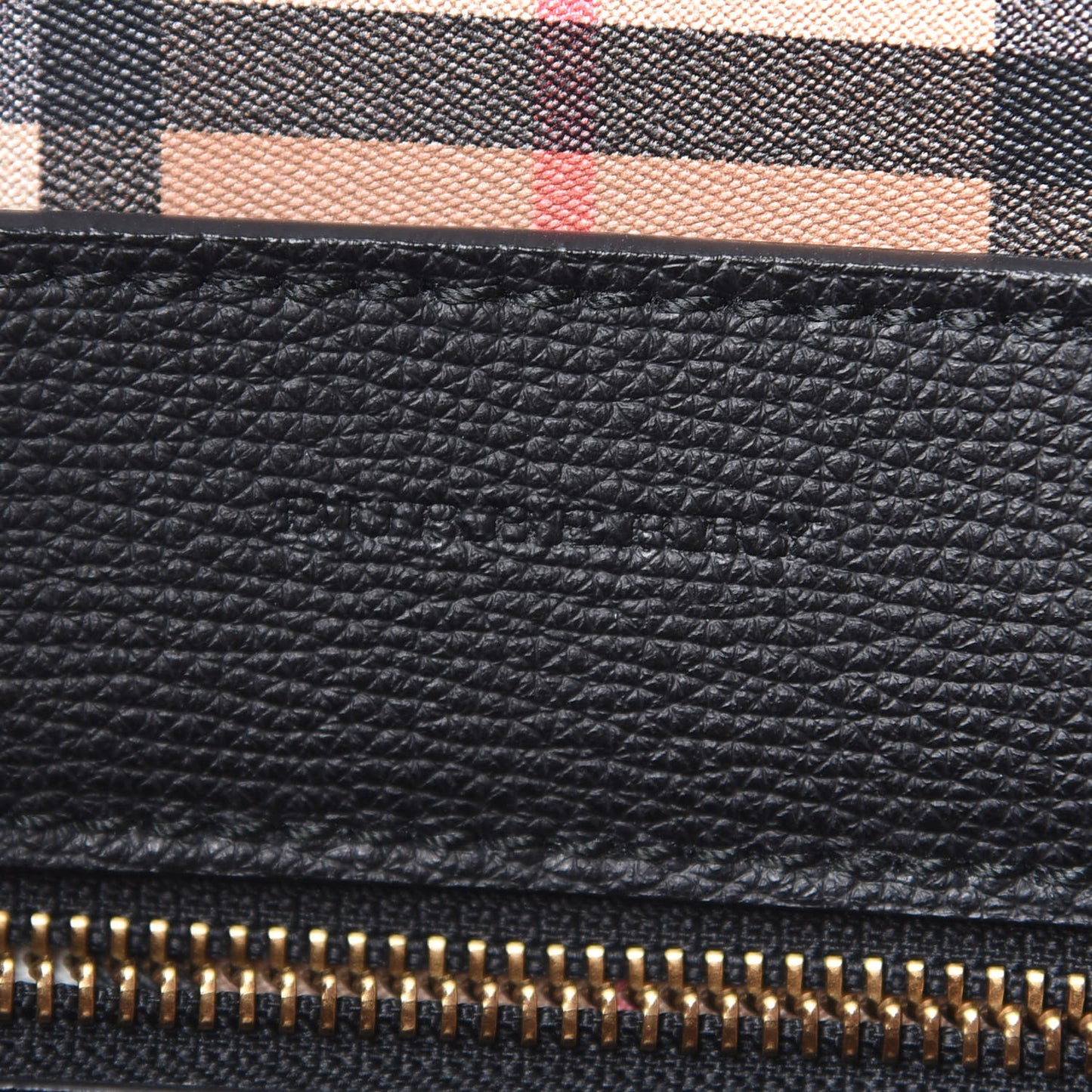 Calfskin Crest Embossed Large Tote Black