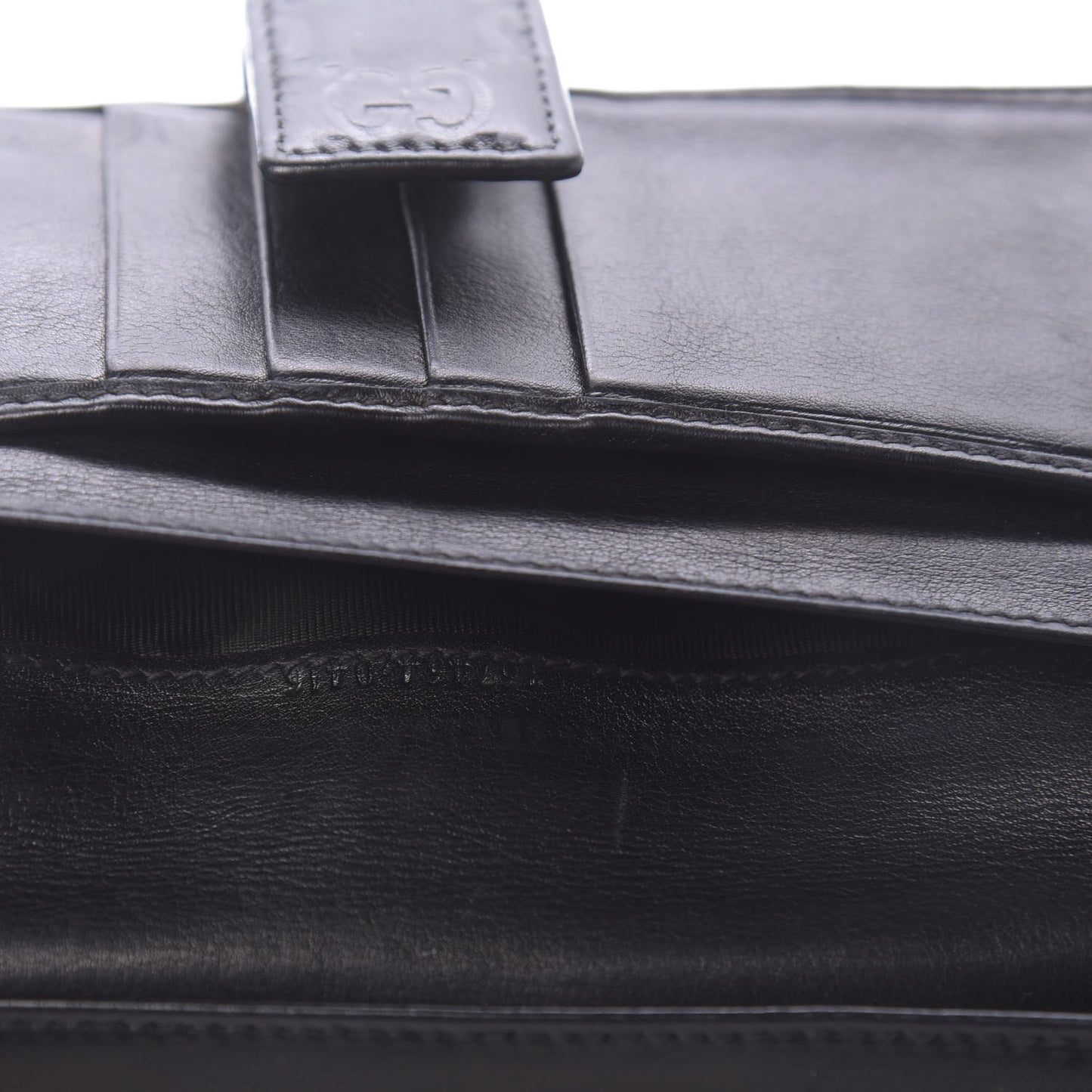 Guccissima Princy Continental Wallet Black