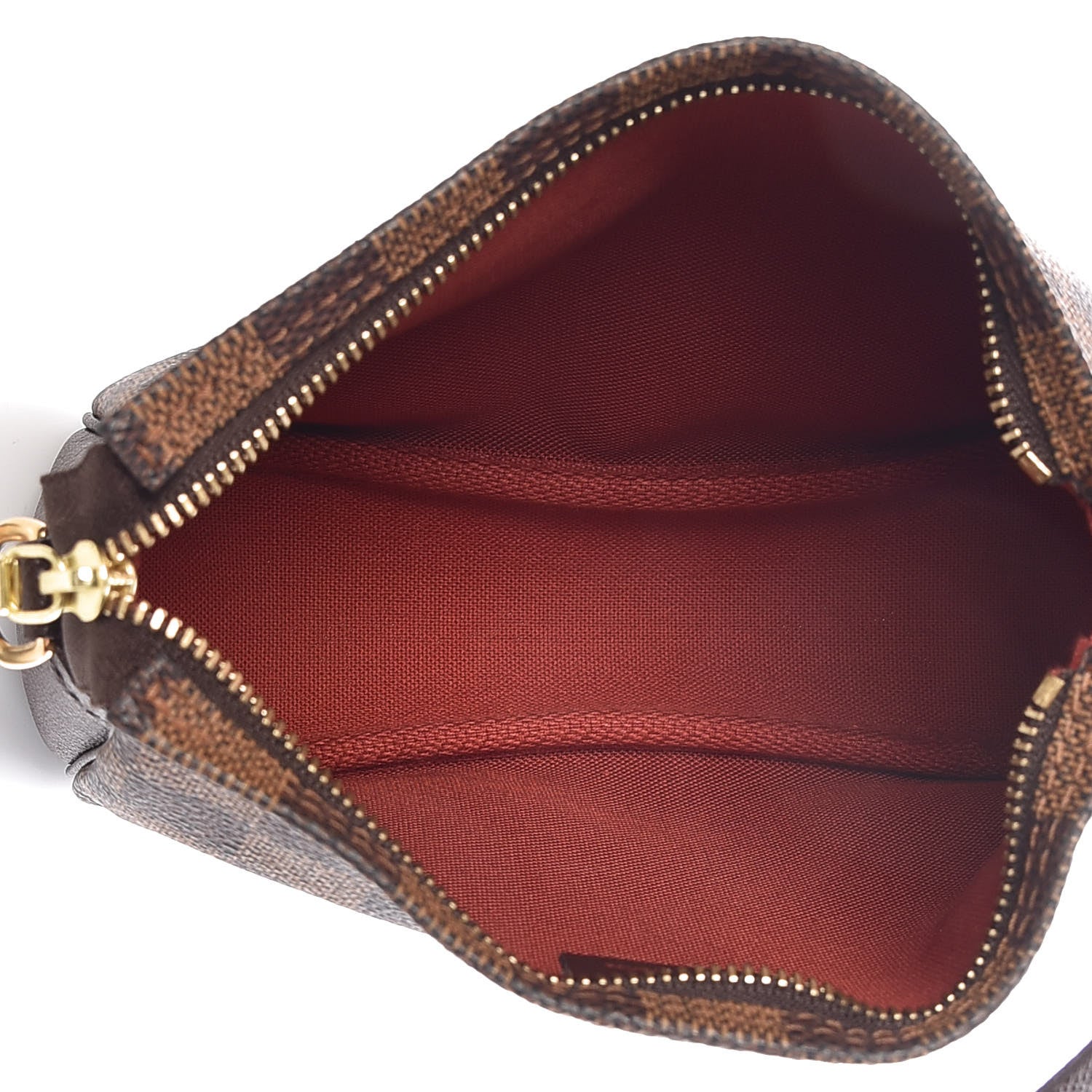 Louis Vuitton Damier Ebene Trousse Make Up Bag Pochette 6 of 11