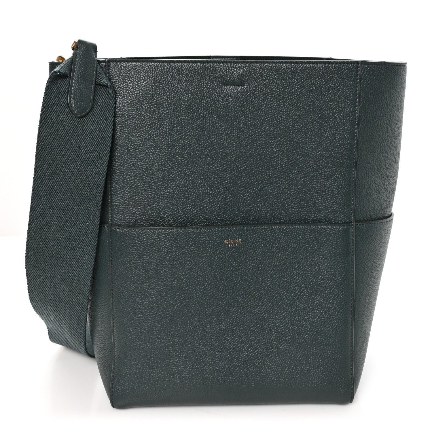 Celine Soft Grained Calfskin Sangle Bucket Bag Amazone 1 of 11