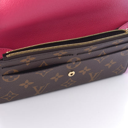 Louis Vuitton Monogram Bloom Flower Emilie Wallet 13 of 14
