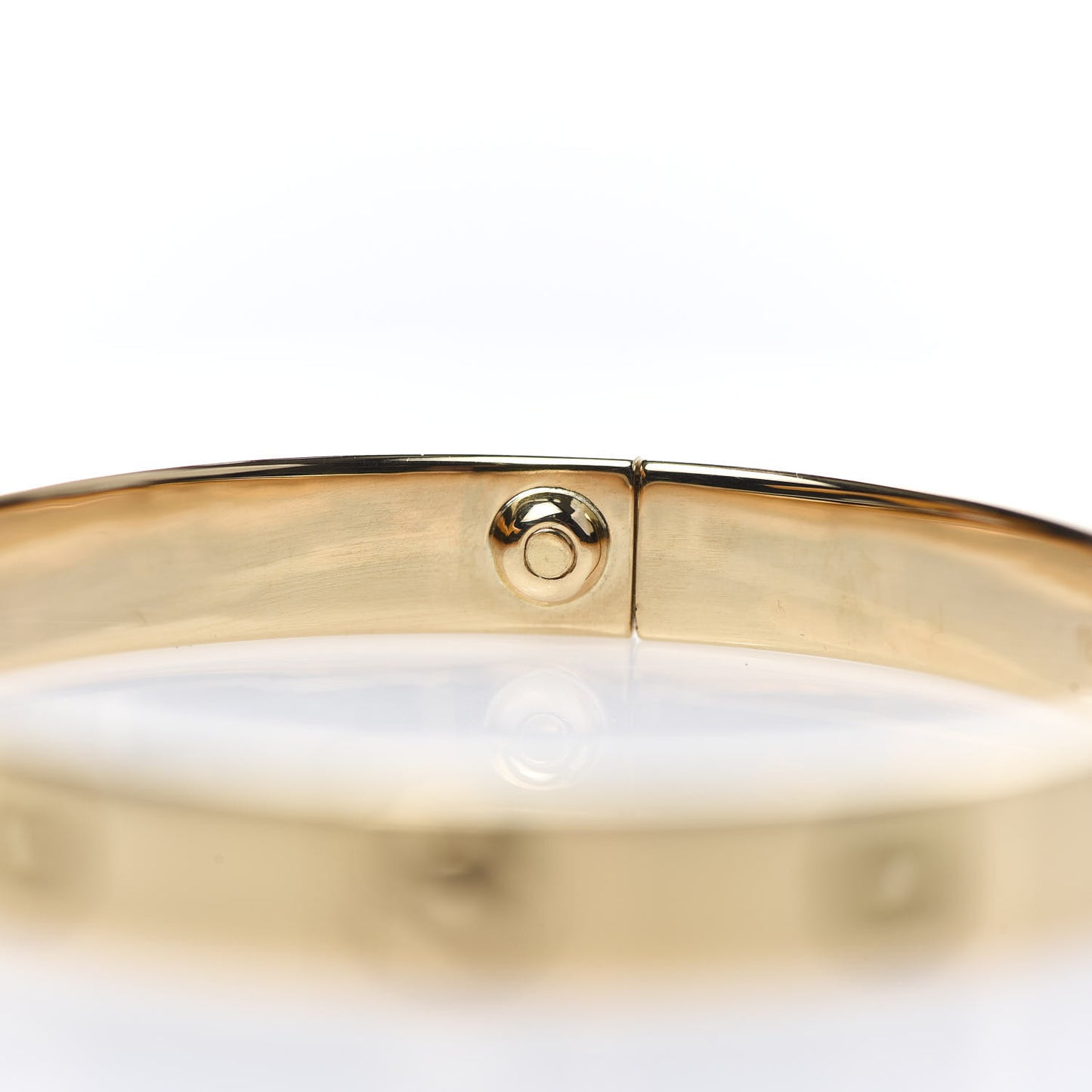 18K Yellow Gold LOVE Bracelet 16